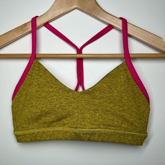 Fleo Reinette Sports Bra Bronze Bamboo + Cabaret Straps Small - Picture 2 of 5